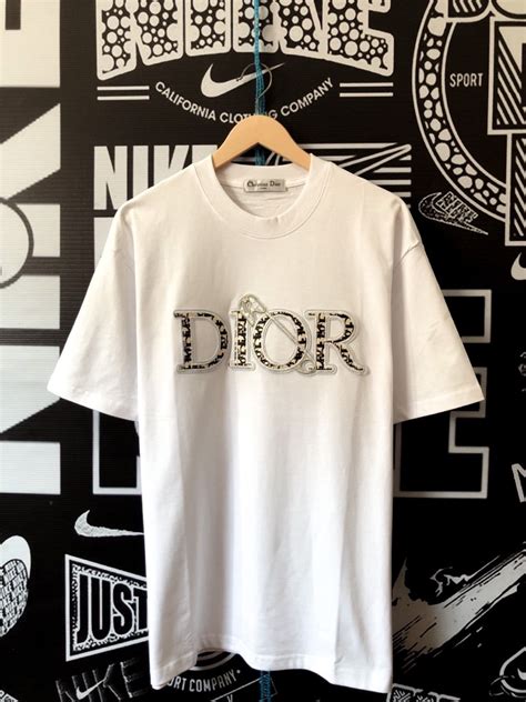 dior paper clip t shirt|Dior polo shirts.